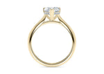 Hope Solitaire Yellow Gold 18k Heart Engagement Ring