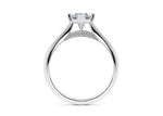 Iris Solitaire Platinum Marquise Engagement Ring