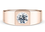 Morgan Rose Gold 18k Wedding Band