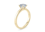 1477 Classic Solitaire Yellow Gold 18k Asscher Engagement Ring
