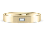 Marcus Yellow Gold 18k Lab Grown Wedding Band