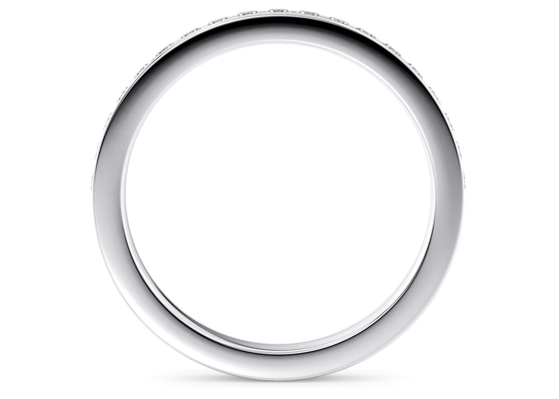 Aurora White Gold 18k Full Set Eternity Ring
