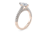 Bloomsbury Vintage Rose Gold 18k Marquise Engagement Ring