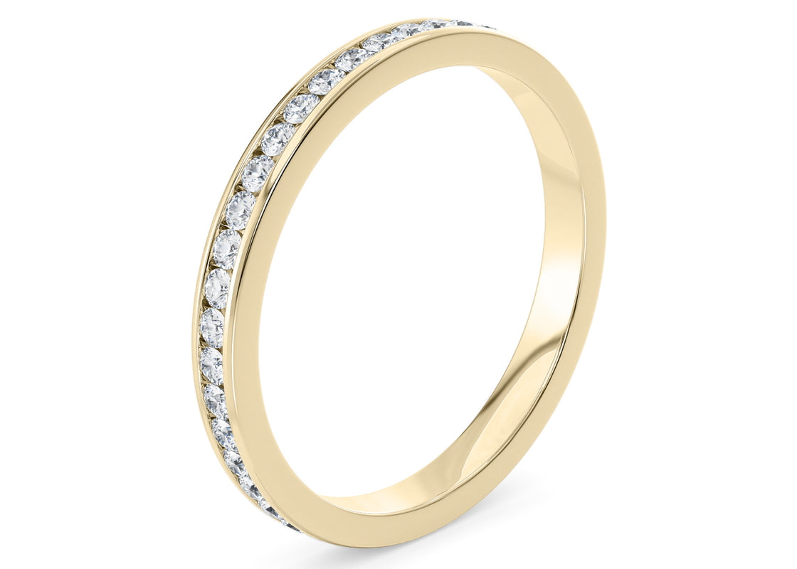 Tsarina Yellow Gold 18k Full Set Eternity Ring