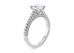 Bloomsbury Vintage Platinum Princess Engagement Ring
