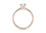 Delicacy Vintage Rose Gold 18k Cushion Engagement Ring