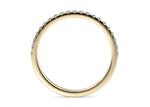 Vogue Yellow Gold 18k Half Set Eternity Ring