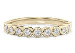Tea Petite Eternity Yellow Gold 18k Full Set Natural Eternity Ring