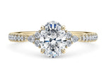 Gaia Vintage Yellow Gold 18k Oval Engagement Ring