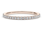 Vogue Rose Gold 18k Full Set Eternity Ring