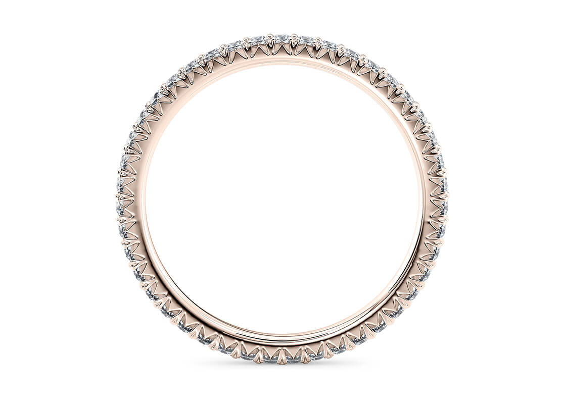Kindrea Rose Gold 18k Full Set Eternity Ring