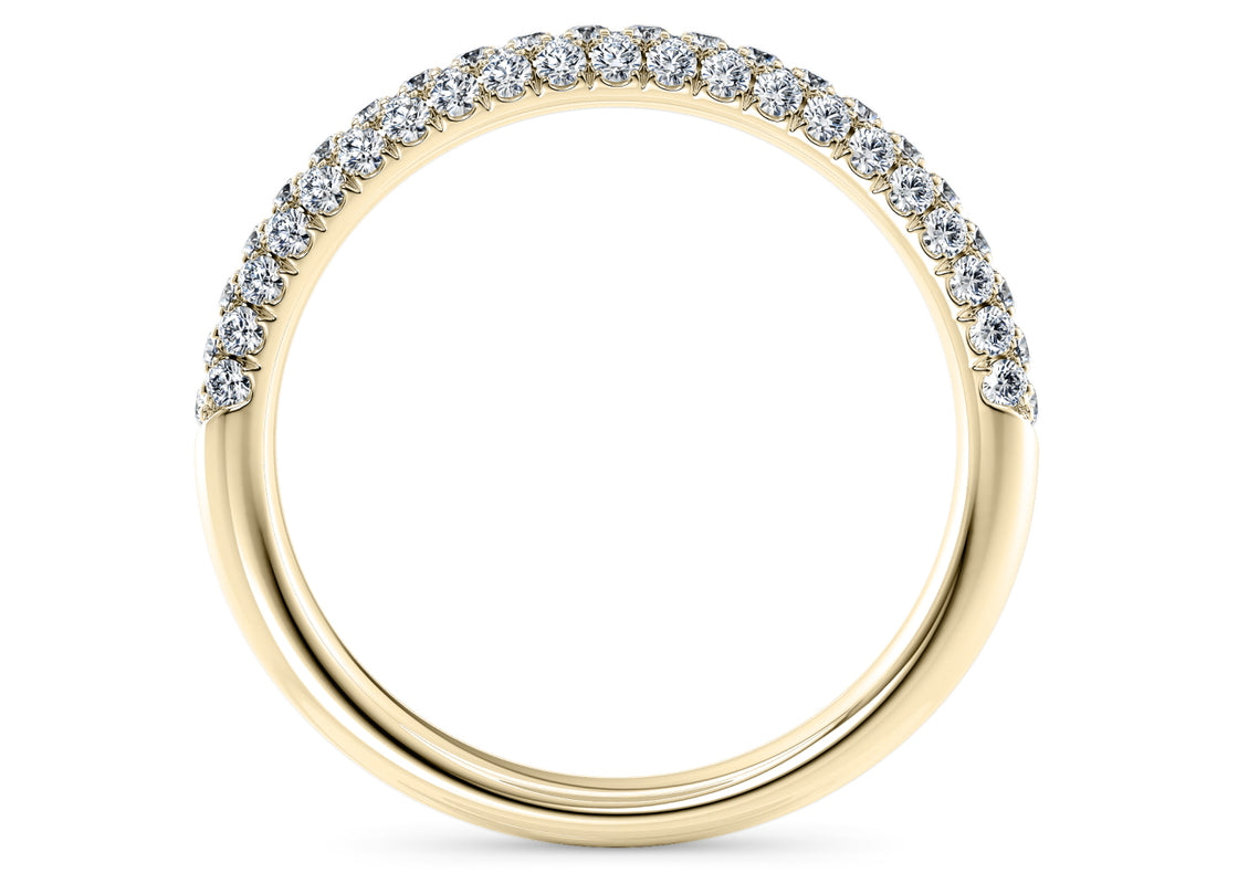 Muse Yellow Gold 18k Eternity Ring