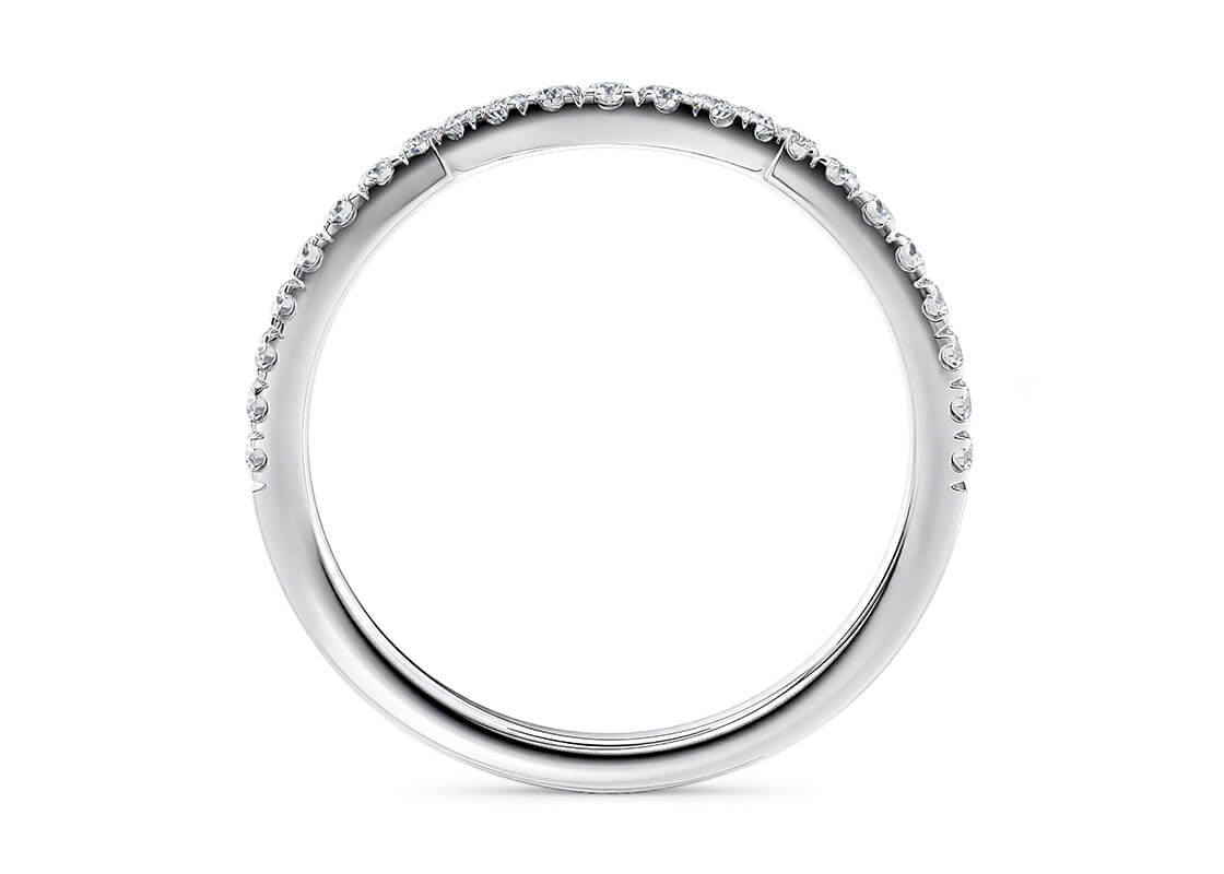 Lola White Gold 18k Eternity Ring