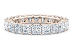 Regent Princess Full Set Rose Gold 18k Lab Grown Eternity Ring