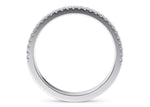 Grandessa White Gold 18k Half Set Eternity Ring