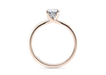 Paloma Solitaire Rose Gold 18k Oval Engagement Ring