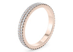 Grandessa Rose Gold 18k Full Set Eternity Ring