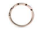 Marylebone Rose Gold 18k Half Set Eternity Ring