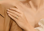 Tea Petite Eternity Rose Gold 18k Full Set Natural Eternity Ring