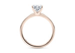1477 Classic Solitaire Rose Gold 18k Heart Engagement Ring