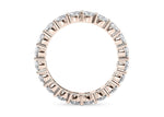 Mayfair Full Set Rose Gold 18k Lab Grown Eternity Ring