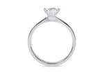 Delicacy Vintage Platinum Marquise Engagement Ring
