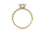 Ascot Solitaire Yellow Gold 18k Marquise Engagement Ring