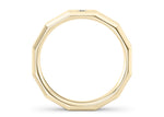 Atlas Brushed  Yellow Gold 18k Wedding Band