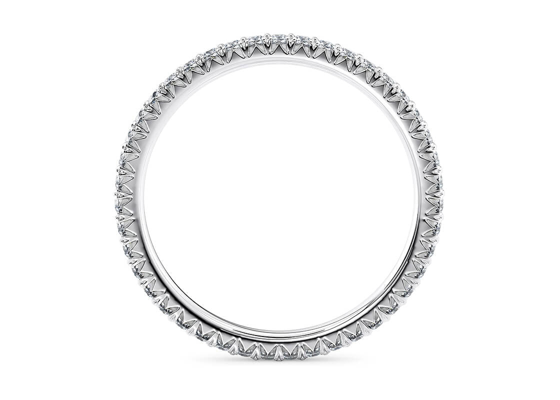 Kindrea White Gold 18k Full Set Eternity Ring