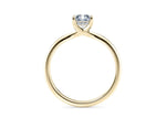 Paloma Solitaire Yellow Gold 18k Radiant Engagement Ring