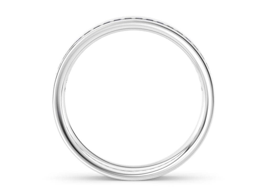 Perseus White Gold 18k Wedding Band