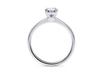 1477 Classic Solitaire Platinum Oval Engagement Ring