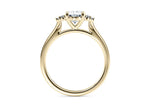Rosa Vintage Yellow Gold 18k Oval Engagement Ring