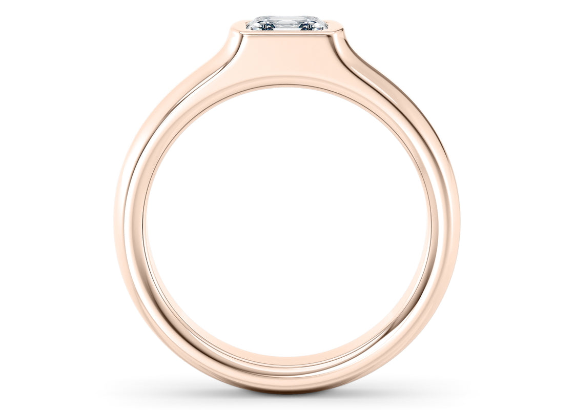 Astor Rose Gold 18k Wedding Band
