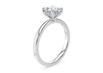 Starlight Solitaire Platinum Princess Engagement Ring