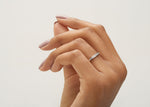 Tsarina Rose Gold 18k Half Set Eternity Ring