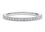 Vogue Lab Grown White Gold 18k Full Set Eternity Ring