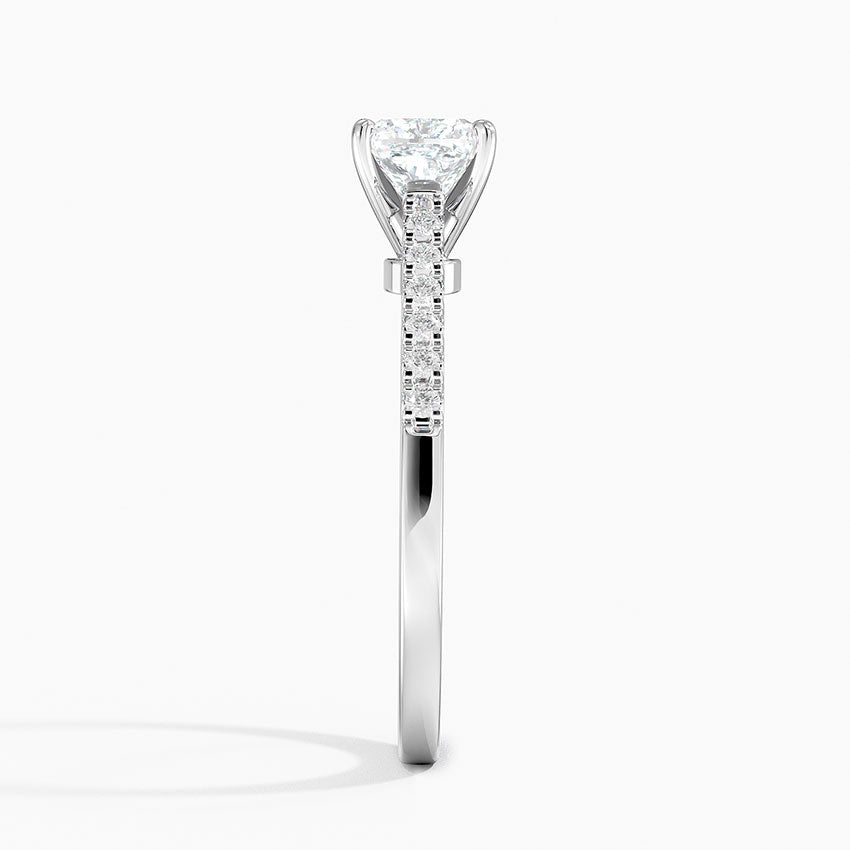 Sonora Diamond Ring White Gold 18k Cushion Engagement Ring
