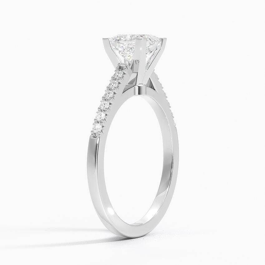 Sonora Diamond Ring White Gold 18k Princess Engagement Ring
