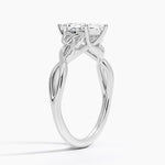 Celtic Love Knot Ring Platinum Marquise Engagement Ring