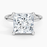 Gwen Perfect Fit Solitaire Ring Platinum Princess Engagement Ring