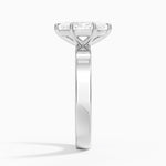 Peyton 3mm Solitaire Ring Platinum Marquise Engagement Ring