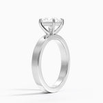 Peyton 3mm Solitaire Ring Platinum Princess Engagement Ring