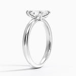 Esme 2.5mm Solitaire Ring Platinum Marquise Engagement Ring