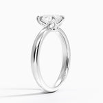 Esme 2.5mm Solitaire Ring Platinum Pear Engagement Ring