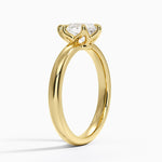 Esme 2.5mm Solitaire Ring Yellow Gold 18k Pear Engagement Ring