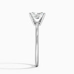 Four-Prong Comfort Fit 1.5mm Ring Platinum Radiant Engagement Ring