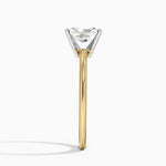 Four-Prong Comfort Fit 1.5mm Ring Yellow Gold 18k Radiant Engagement Ring