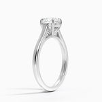 2mm Provence Solitaire Ring Platinum Round Engagement Ring