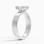Peyton 4mm Solitaire Ring Platinum Marquise Engagement Ring